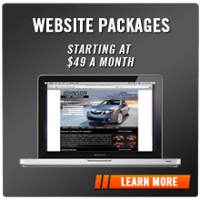Providing websites for independent automotive dealers